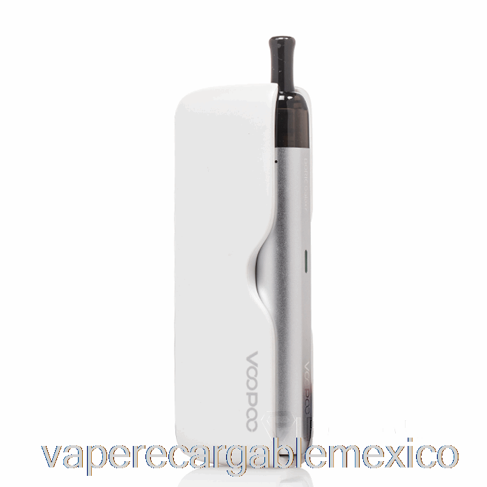 Vape Recargable Voopoo Doric Galaxy 10w Kit Completo Plateado Y Blanco